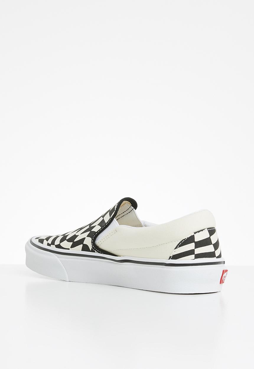 Vans - Classic slip-on twist - warp checker & classic white