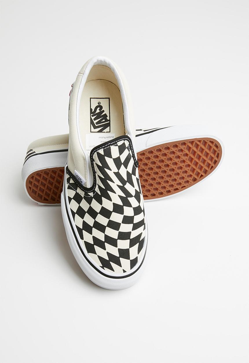 Vans - Classic slip-on twist - warp checker & classic white