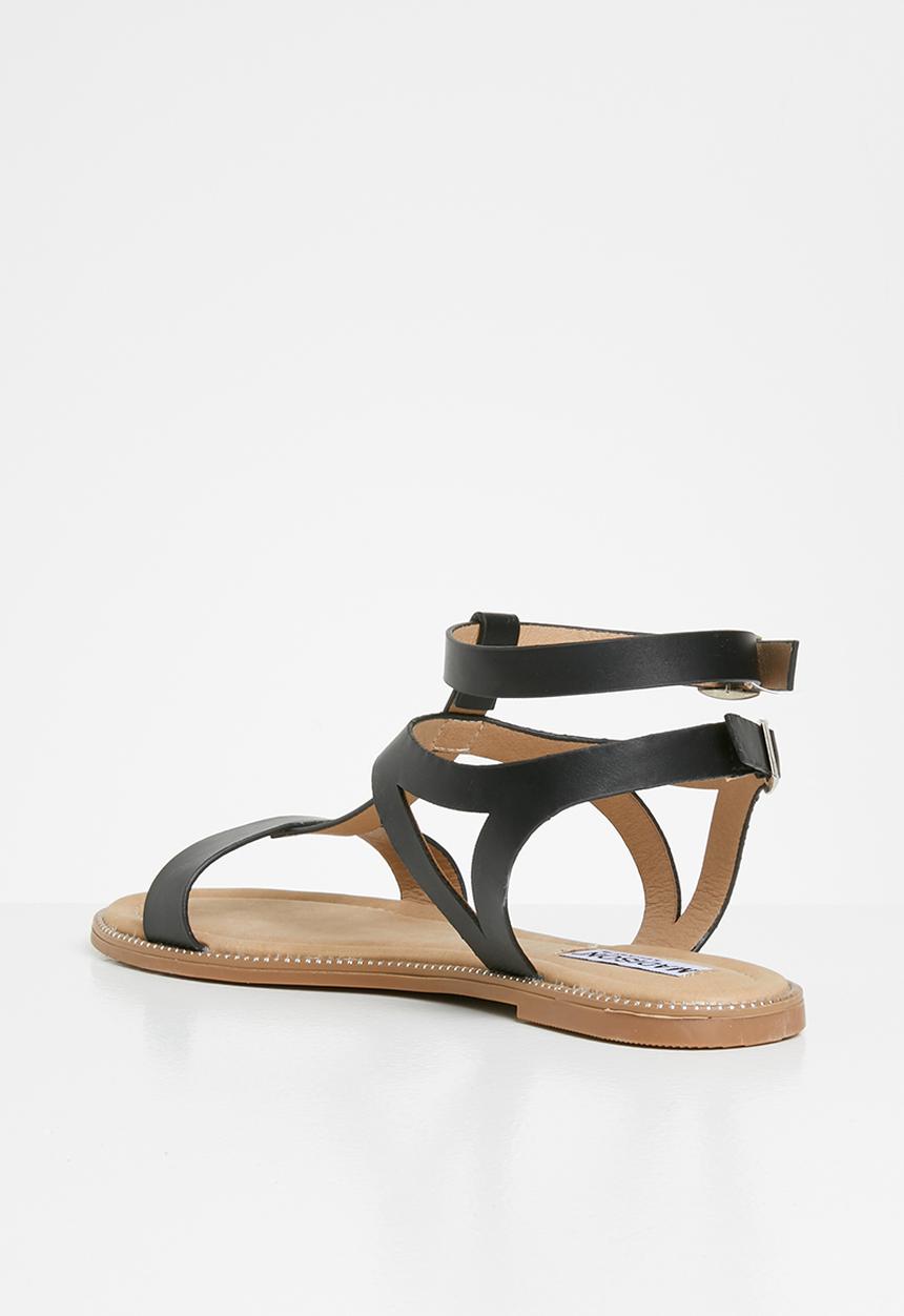 Madison® - Logan sandal - black  pu