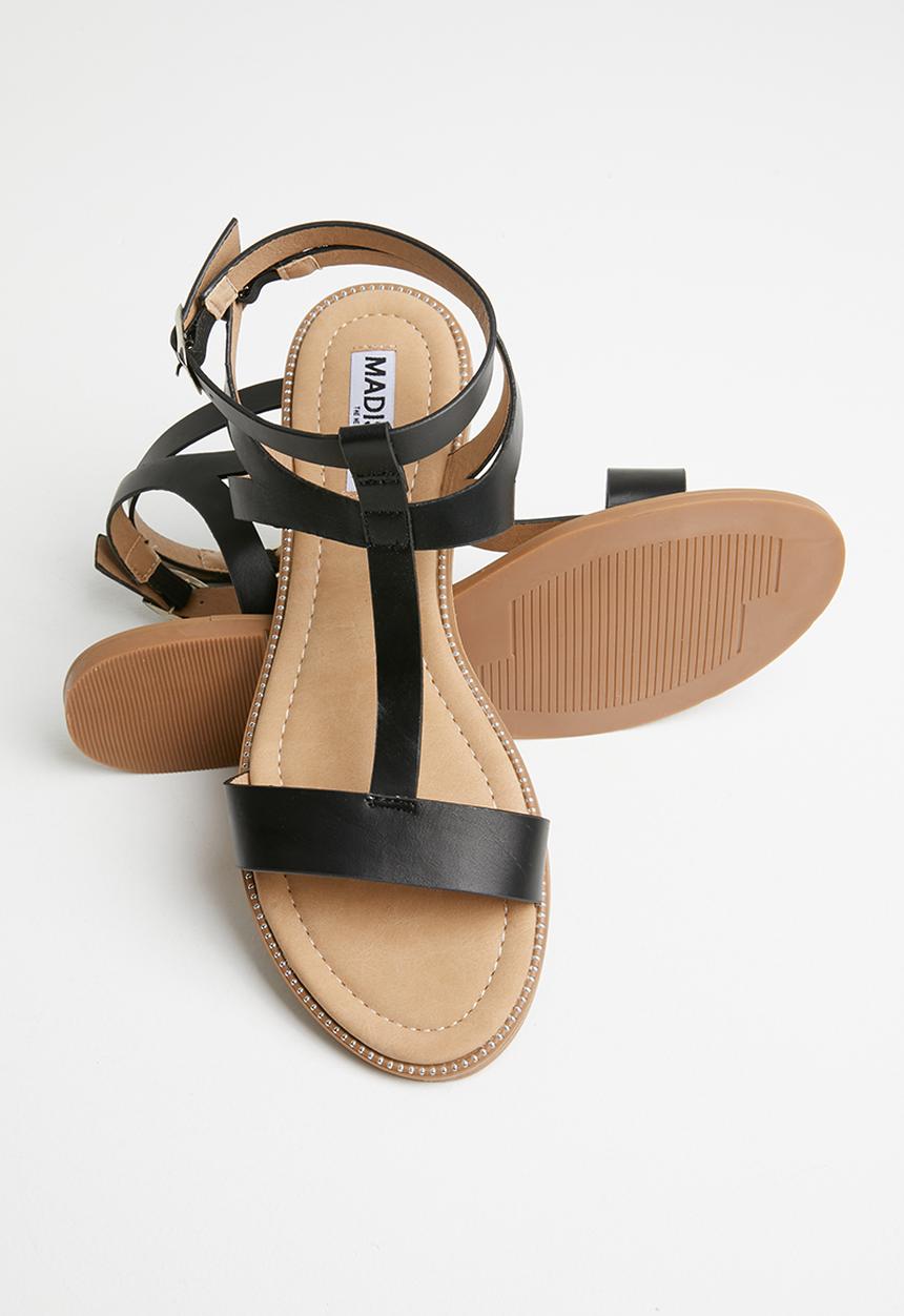 Madison® - Logan sandal - black  pu