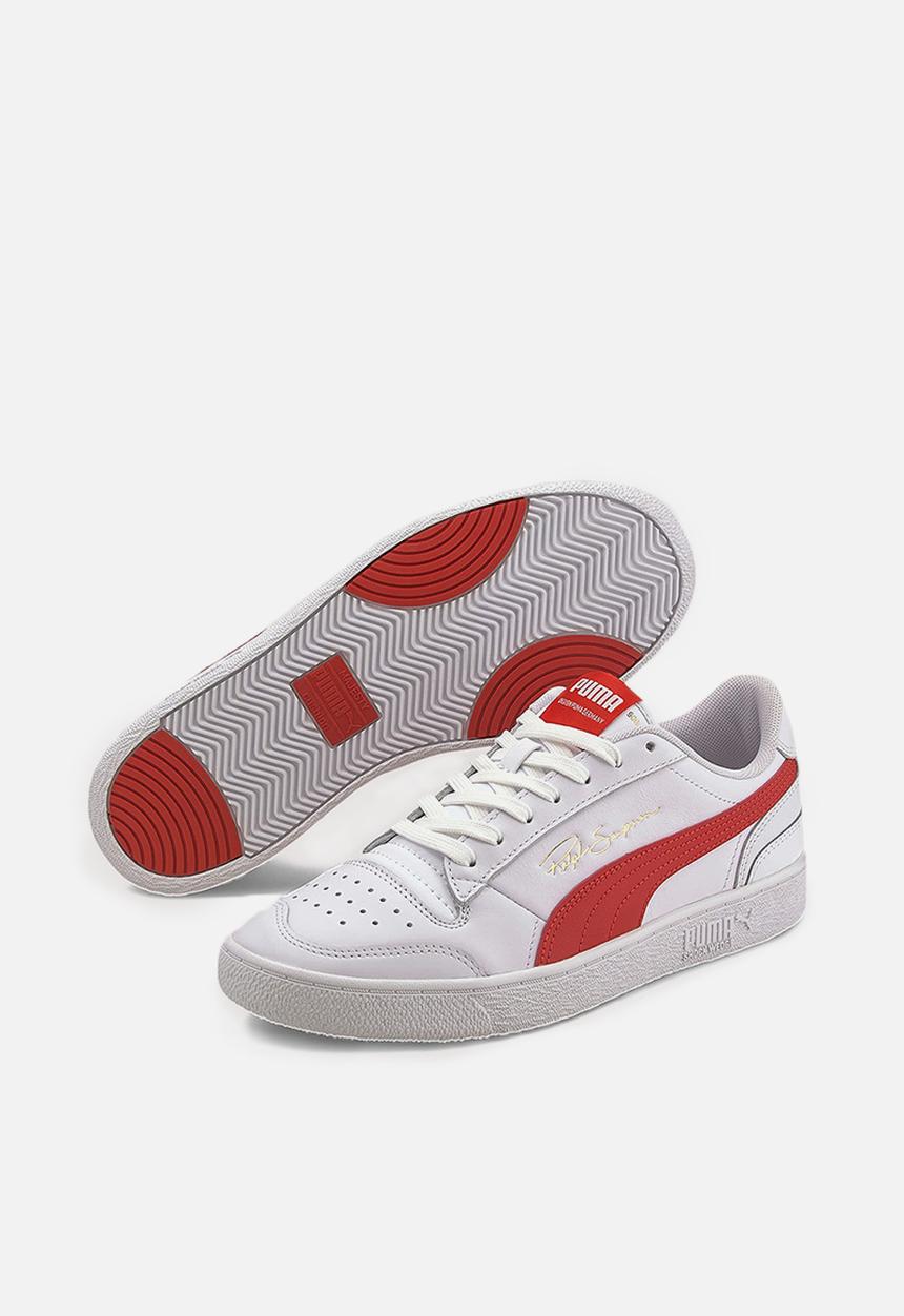 PUMA - Ralph Sampson lo - puma white & high risk red