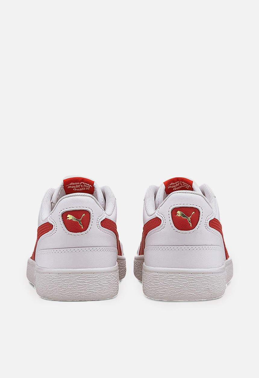 PUMA - Ralph Sampson lo - puma white & high risk red