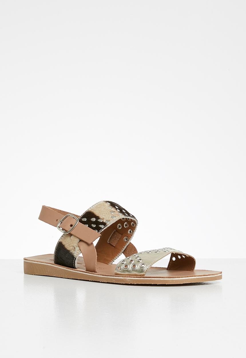 iFELE - Safari crown leather sandal - multi 