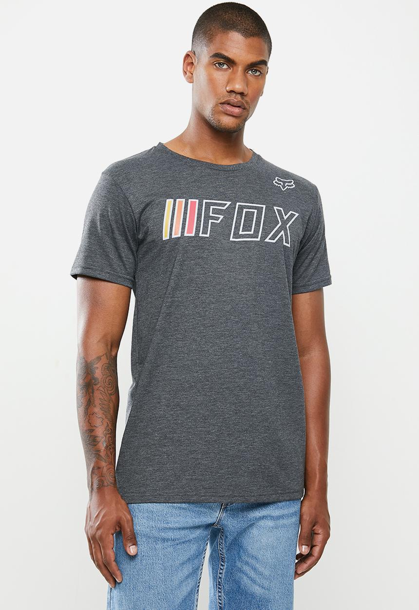 Fox - Brake check short sleeve tee -  dark grey