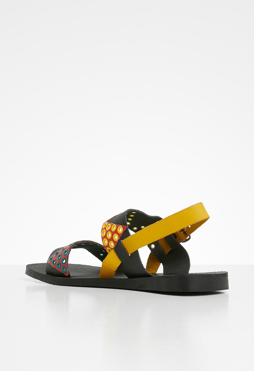 iFELE - Zulu crown leather sandal - multi 