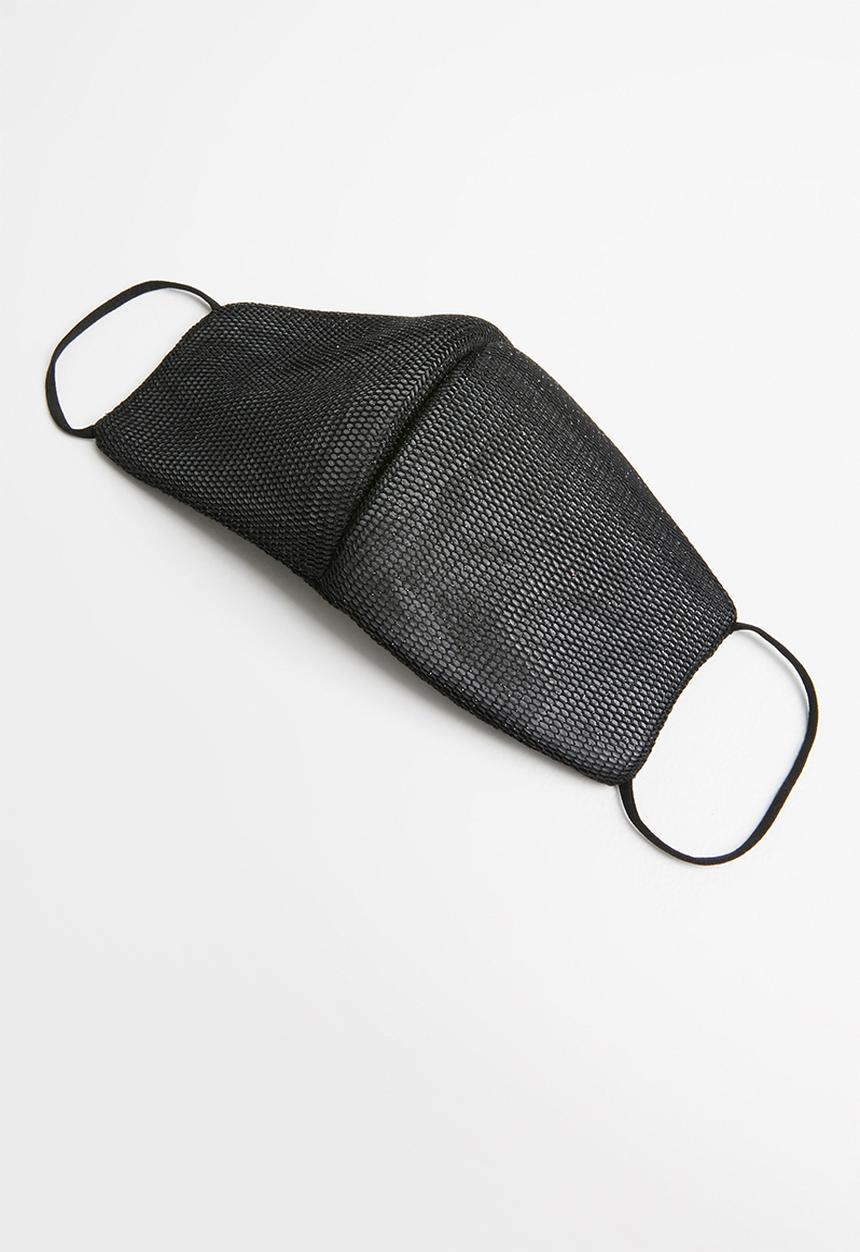 Superbalist - Shimmer sports mask - black