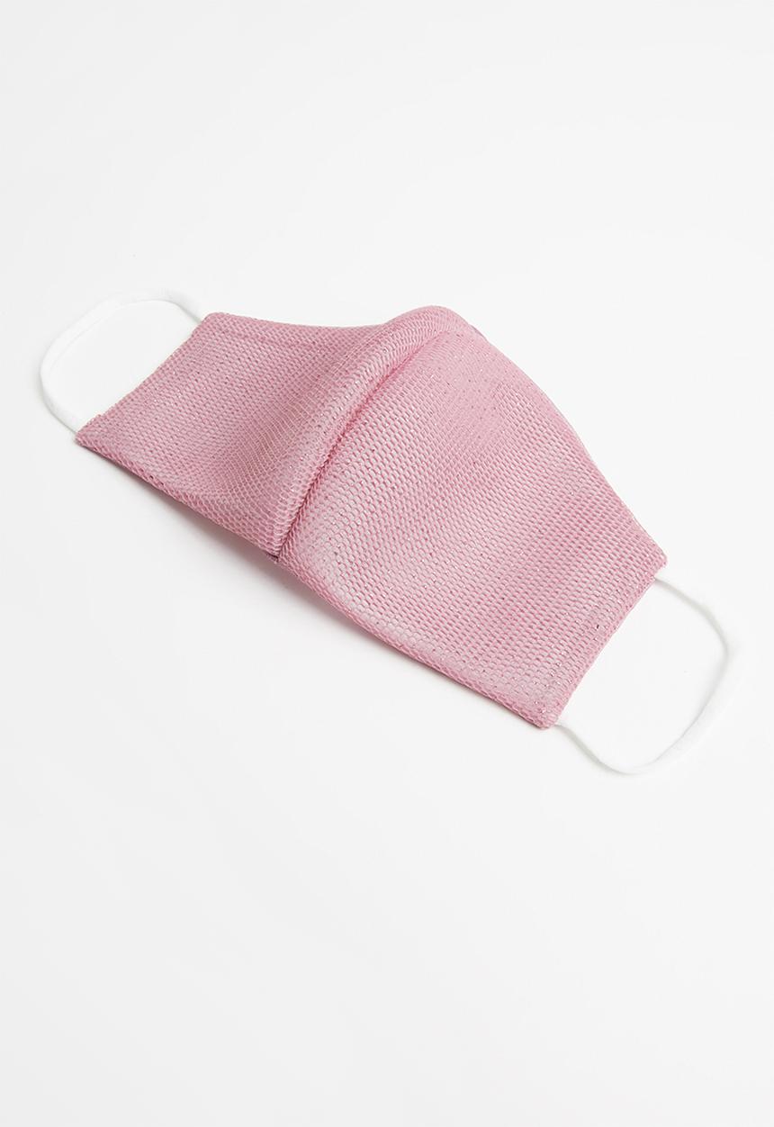Superbalist - Shimmer sports mask - pink