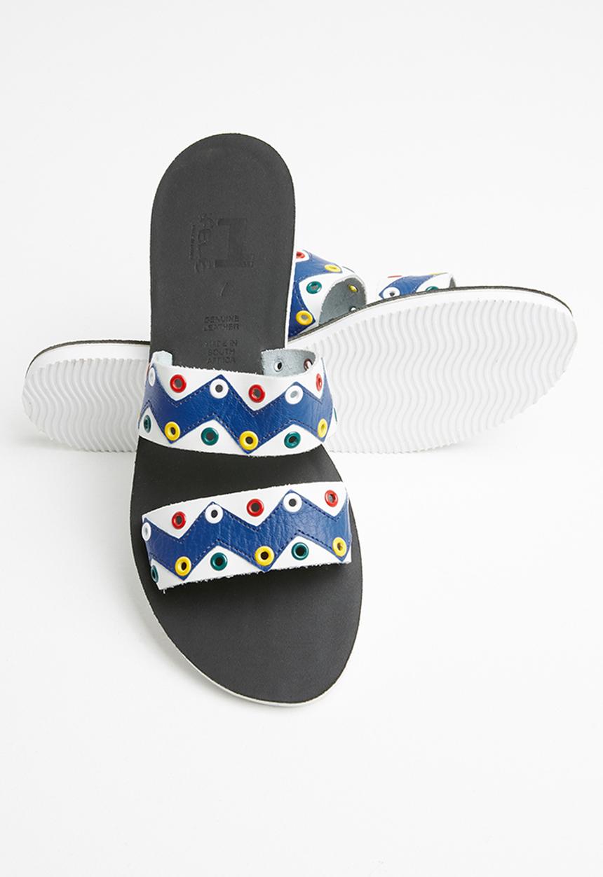 iFELE - Gugu leather slide - multi 