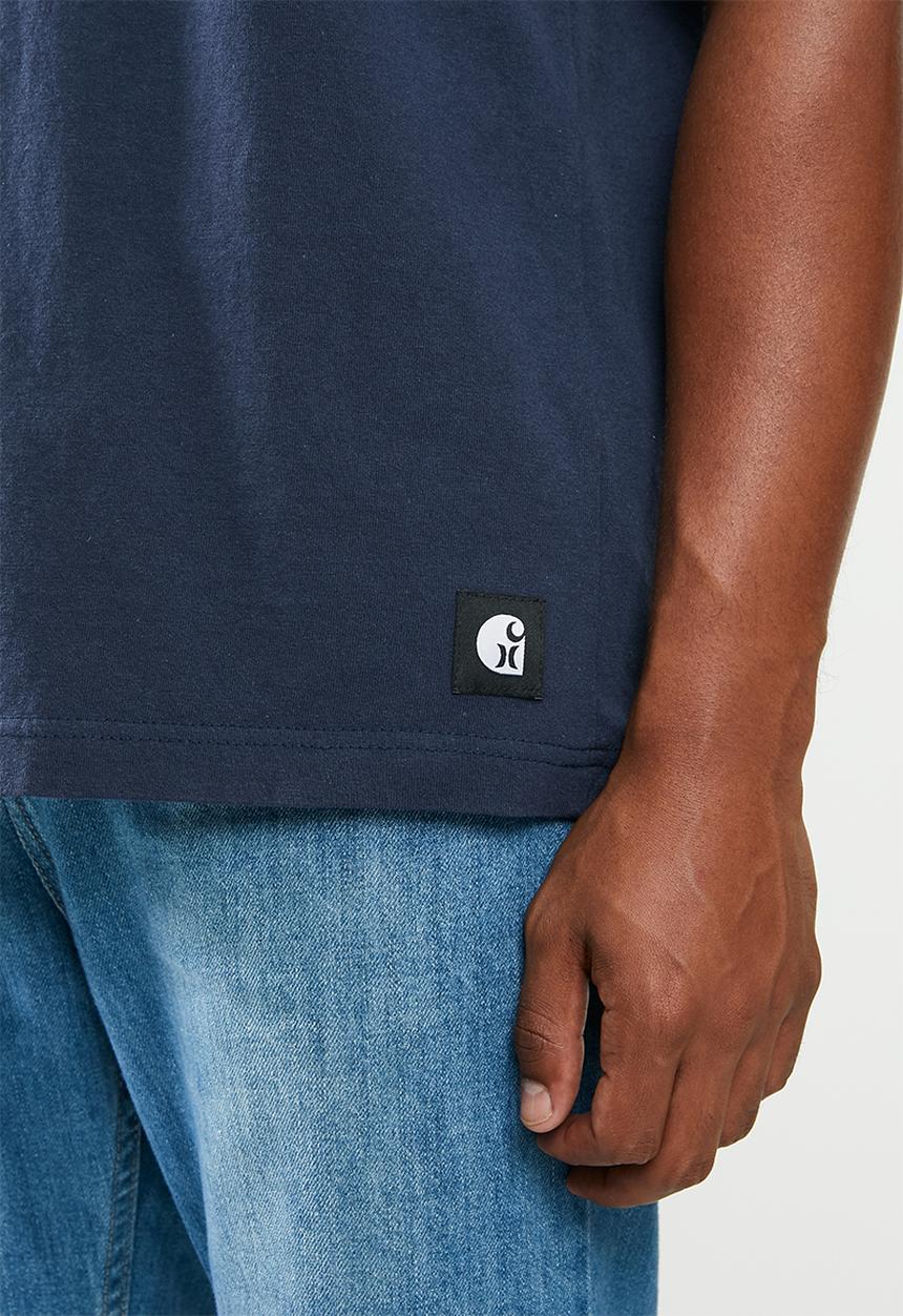 Hurley - Carhartt lockup ss tee - obsidian