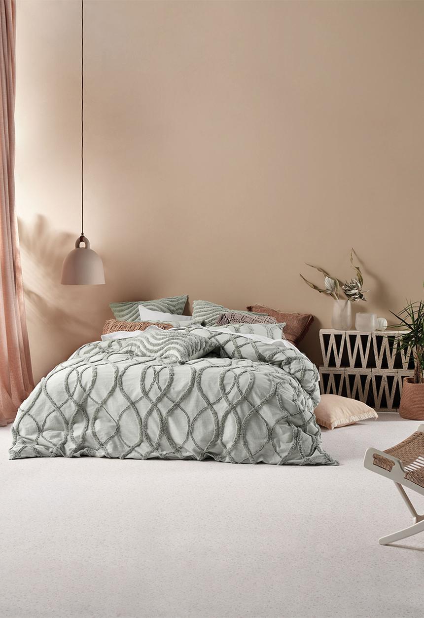 Linen House - Amadora duvet cover set - smoke