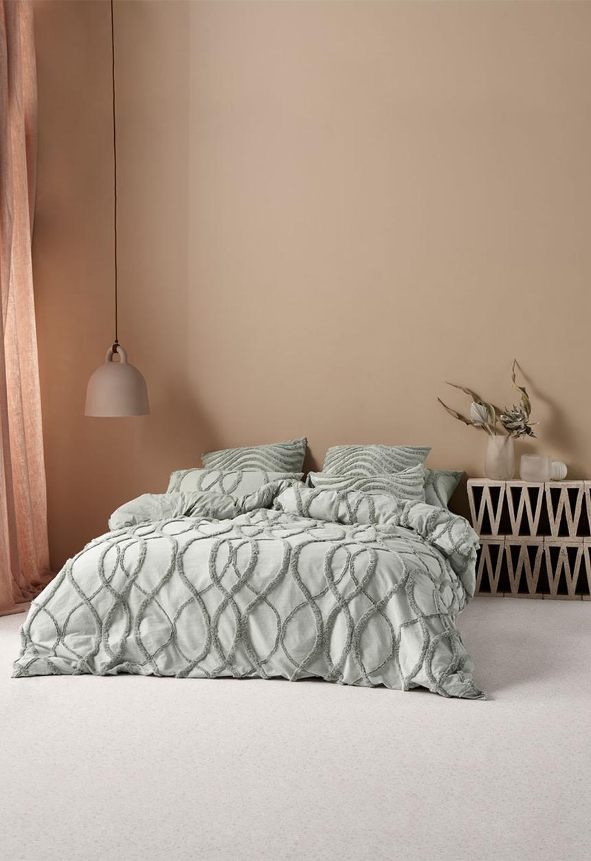 Linen House - Amadora duvet cover set - smoke