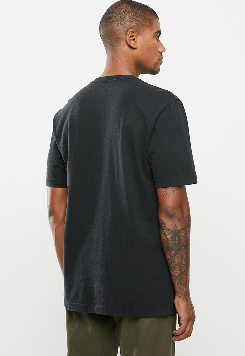 Hurley - Carhartt stacked short sleeve tee - black