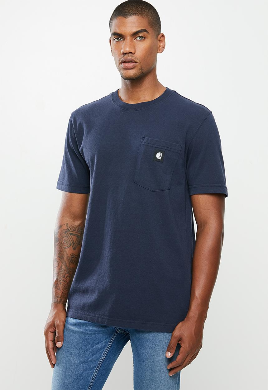 Hurley - Carhartt pocket short sleeve tee - obsidian