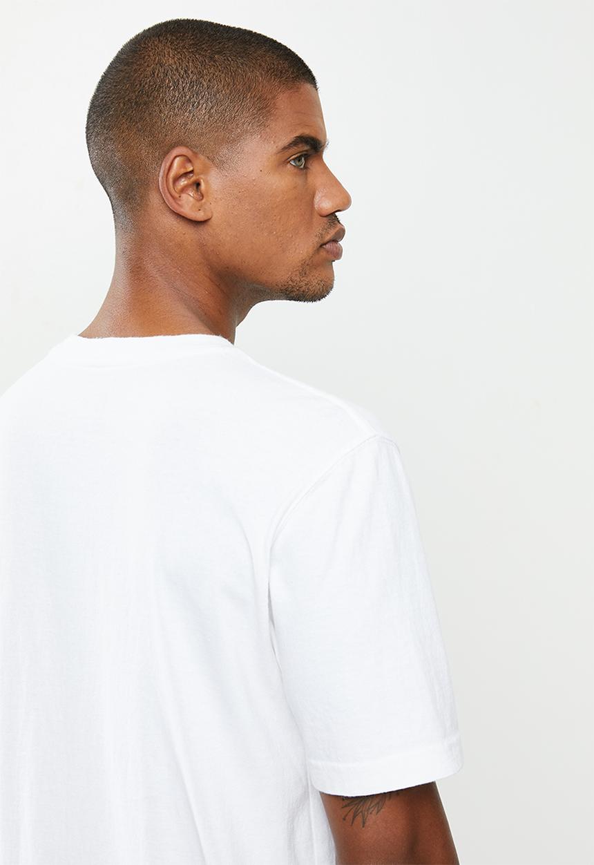 Hurley - Carhartt pocket short sleeve tee - white
