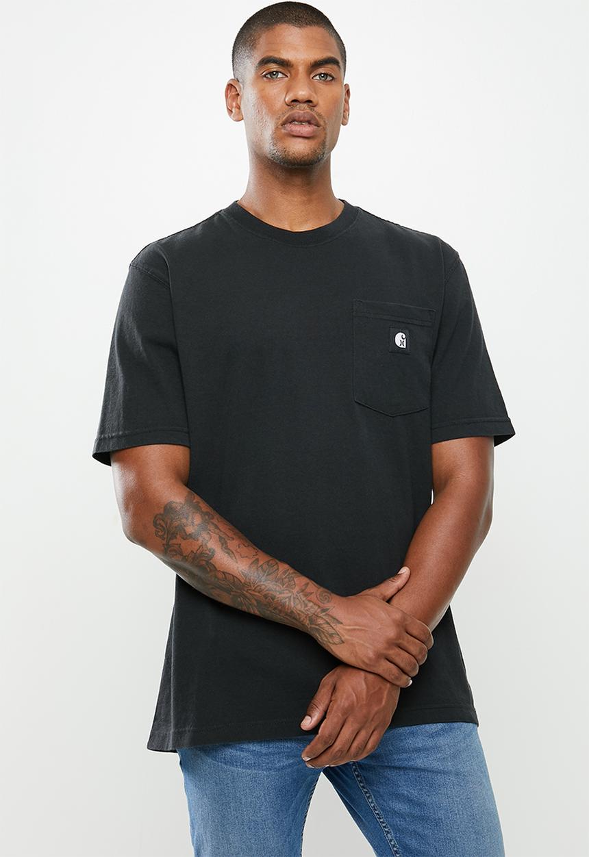 Hurley - Carhartt pocket ss tee - black