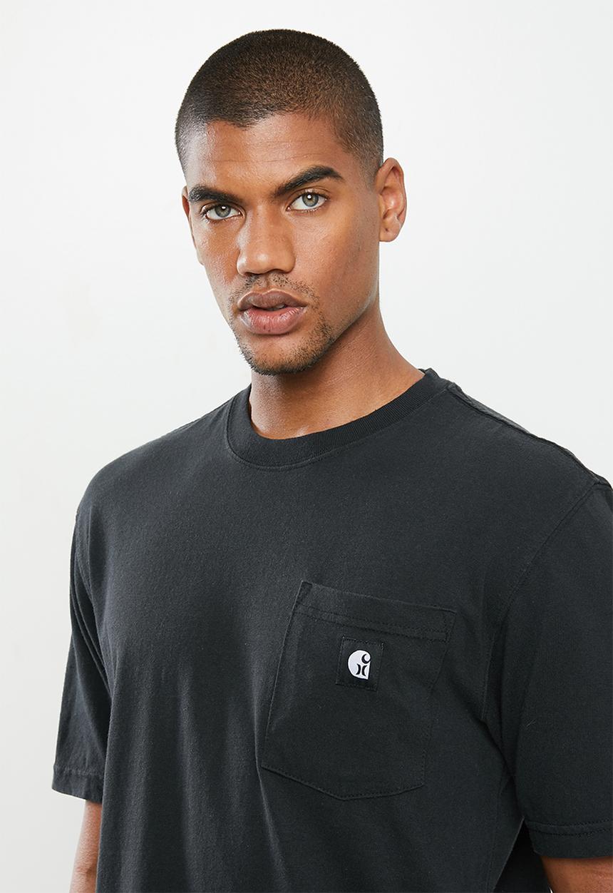 Hurley - Carhartt pocket ss tee - black