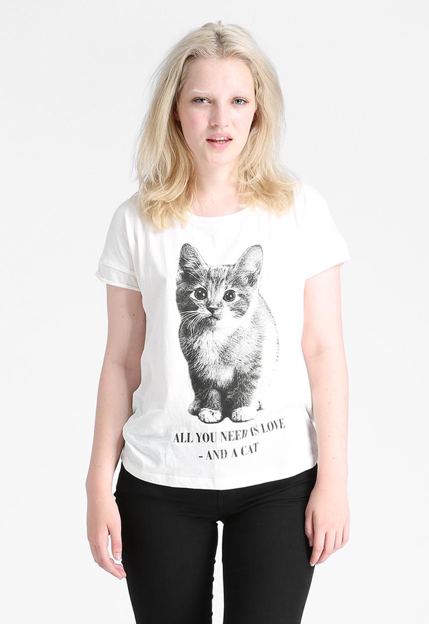 Vero Moda - Cutie Cat Tee 