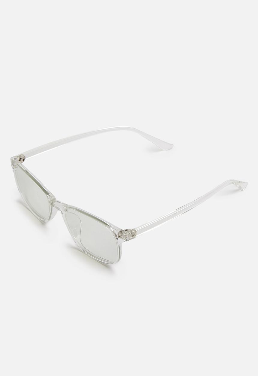 Superbalist - Misty blue light glasses-  transparent 