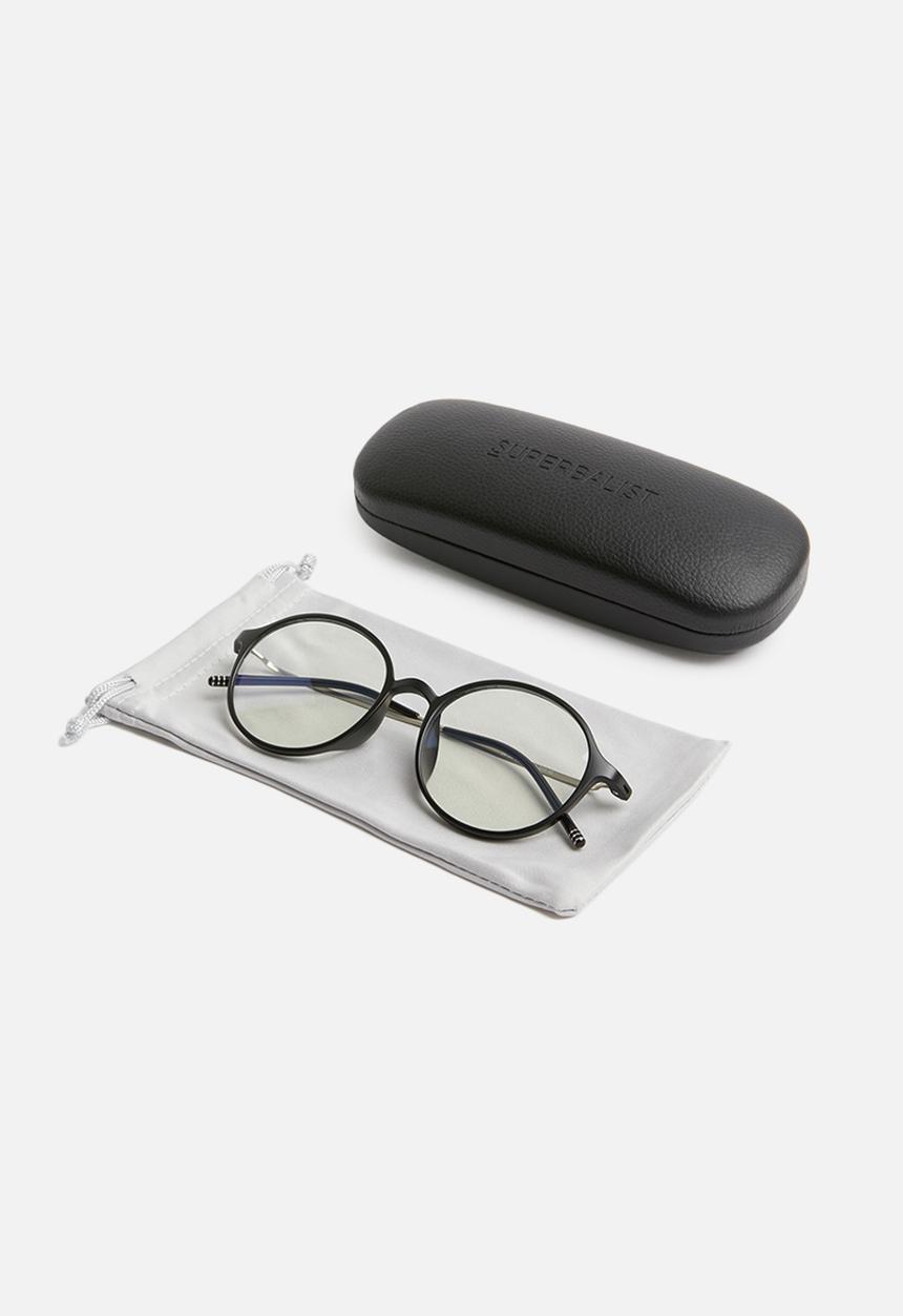 Superbalist - Tate blue light glasses - black