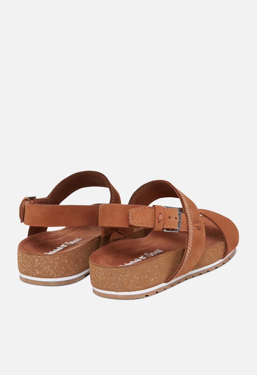 Timberland - Malibu waves 2 band sandal - rust 