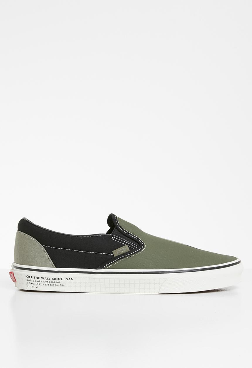 Vans - Ua classic slip-on - (66 supply) vetiver/black