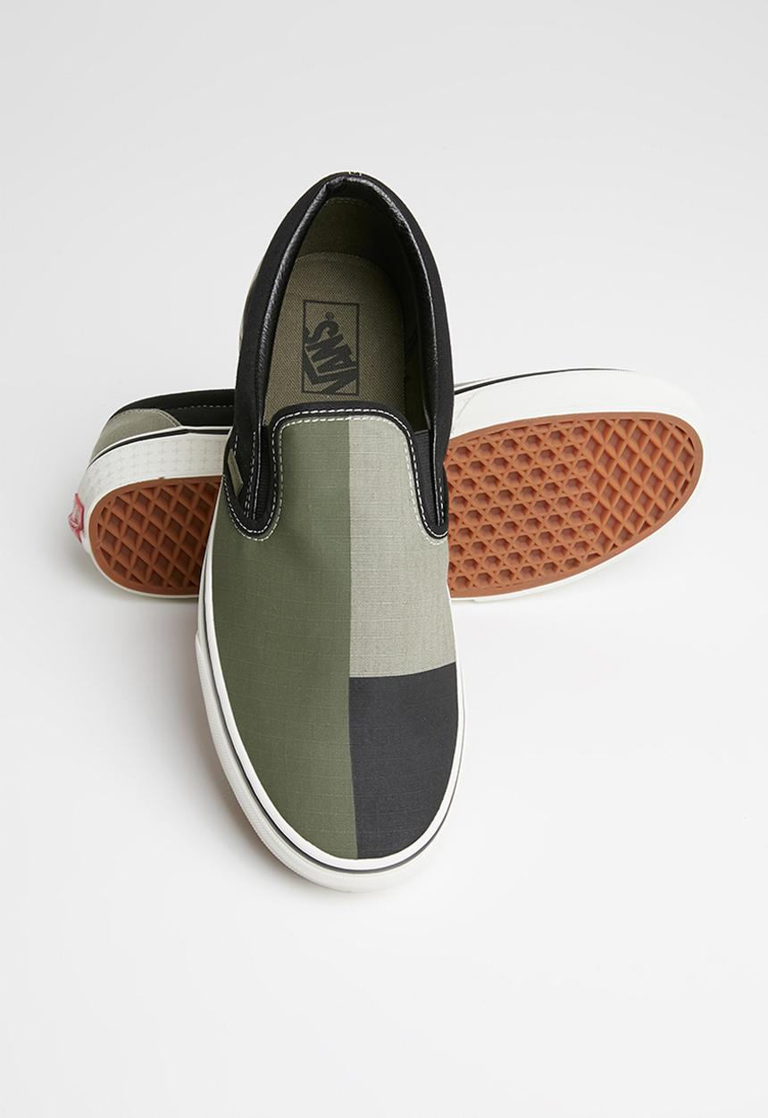 Vans - Ua classic slip-on - (66 supply) vetiver/black