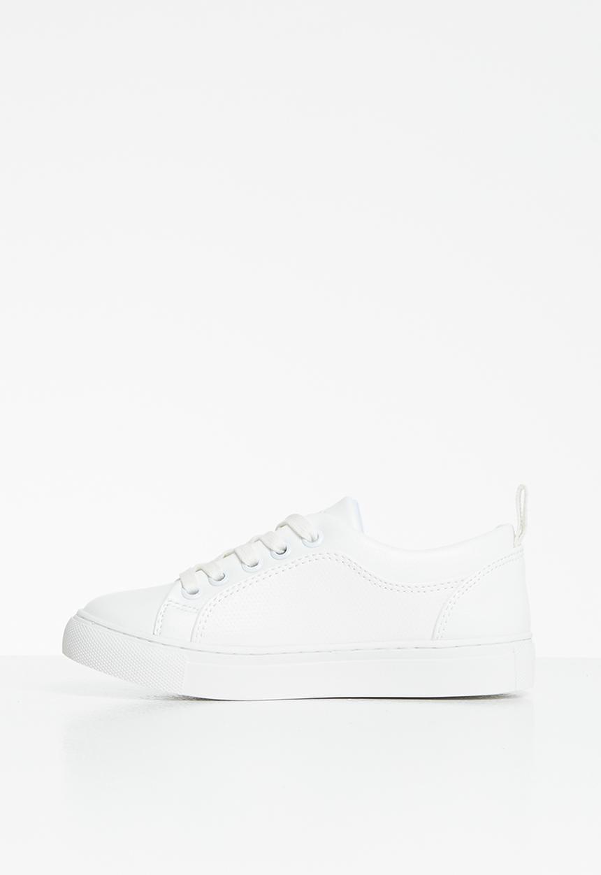 POLO - Mason plain sneaker - white