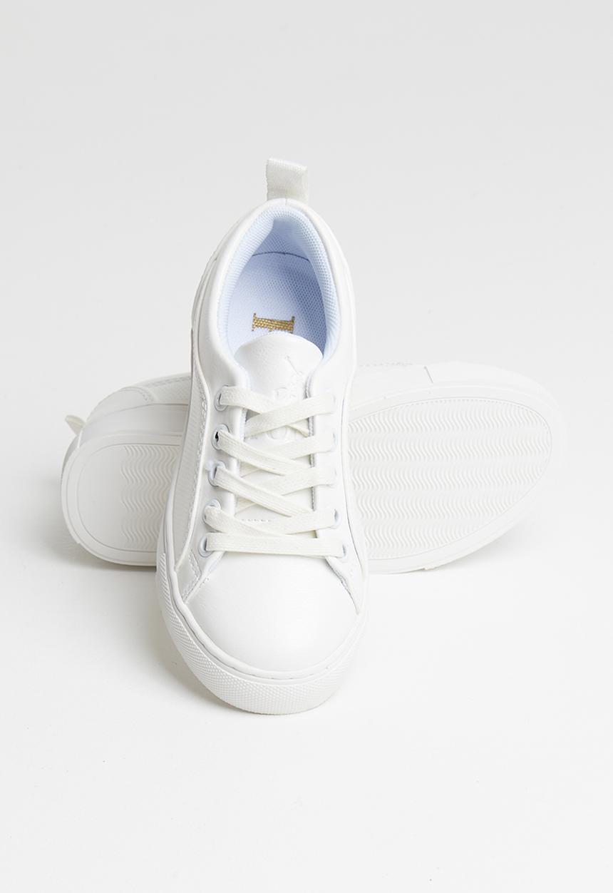 POLO - Mason plain sneaker - white