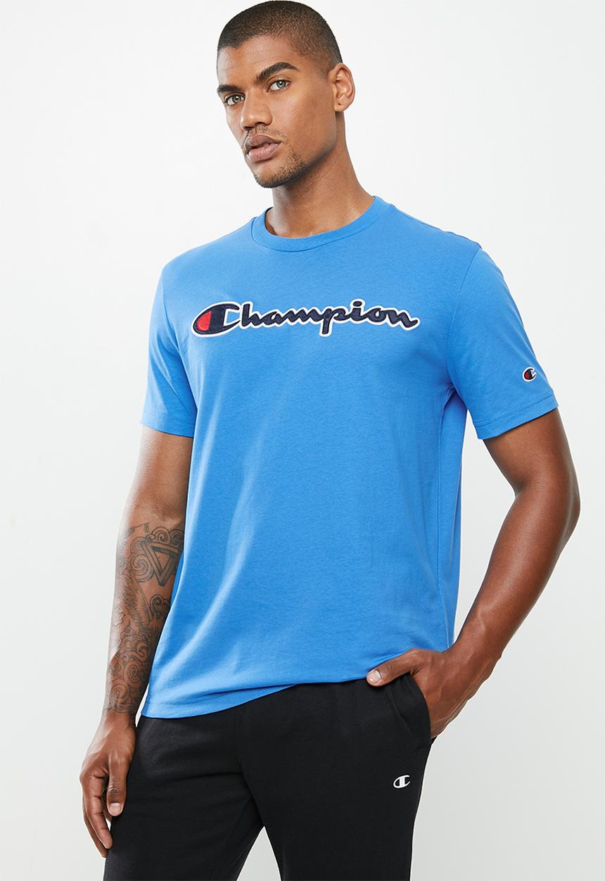 Champion - Crewneck T-shirt - blue 