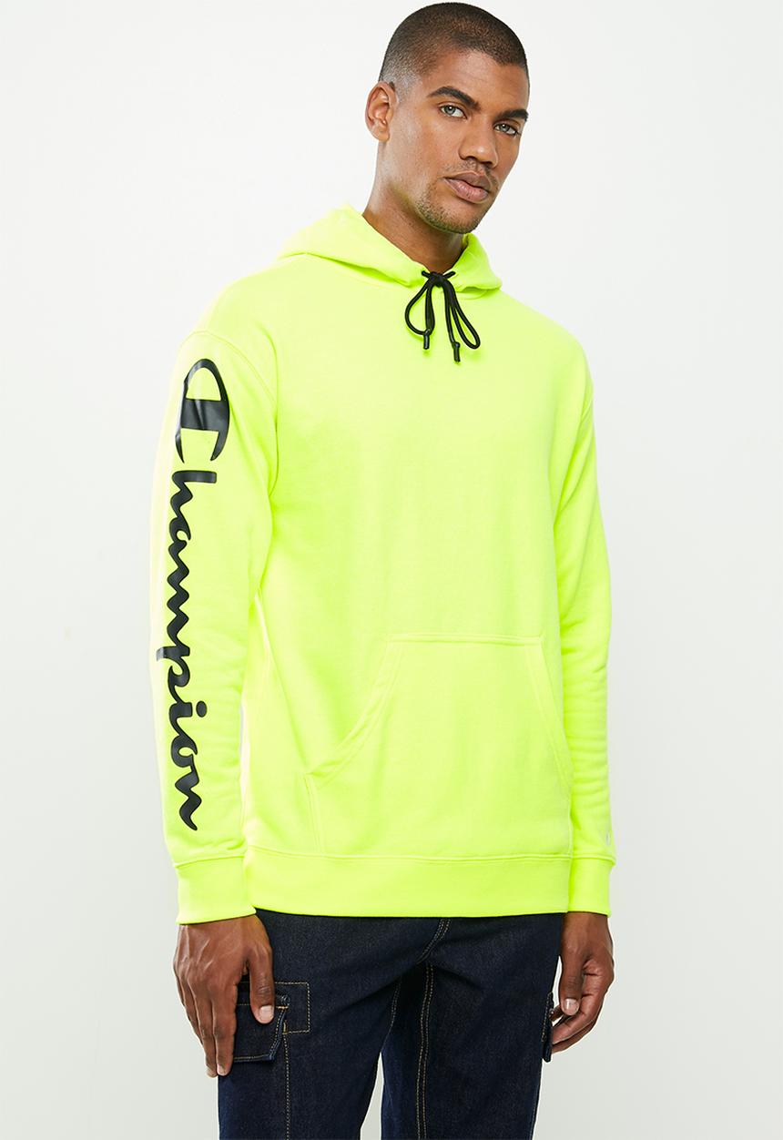 Champion - Hooded sweatshirt - bright yellow