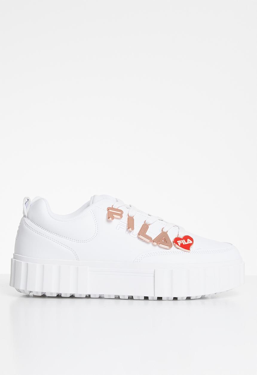 FILA - Fila sandblast low pendant - white/rose gold/ white