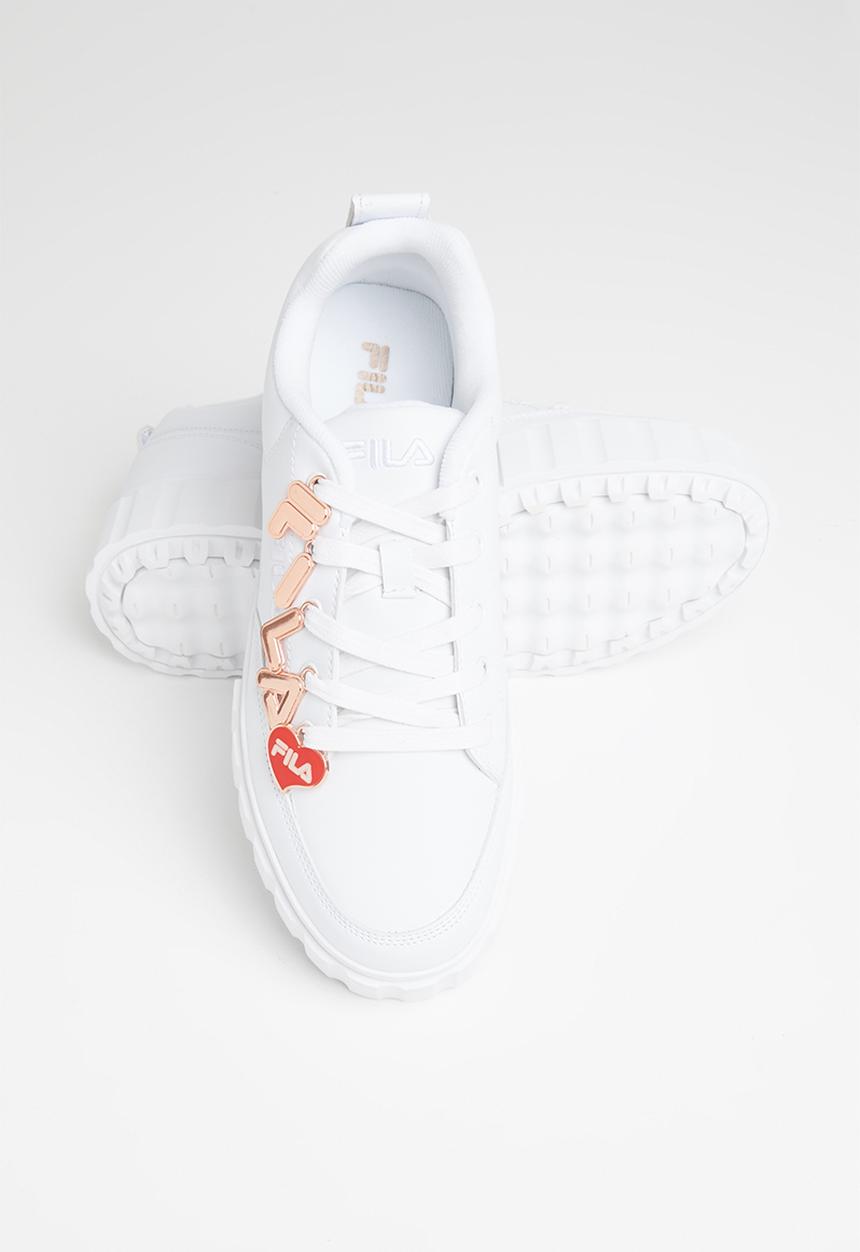 FILA - Fila sandblast low pendant - white/rose gold/ white