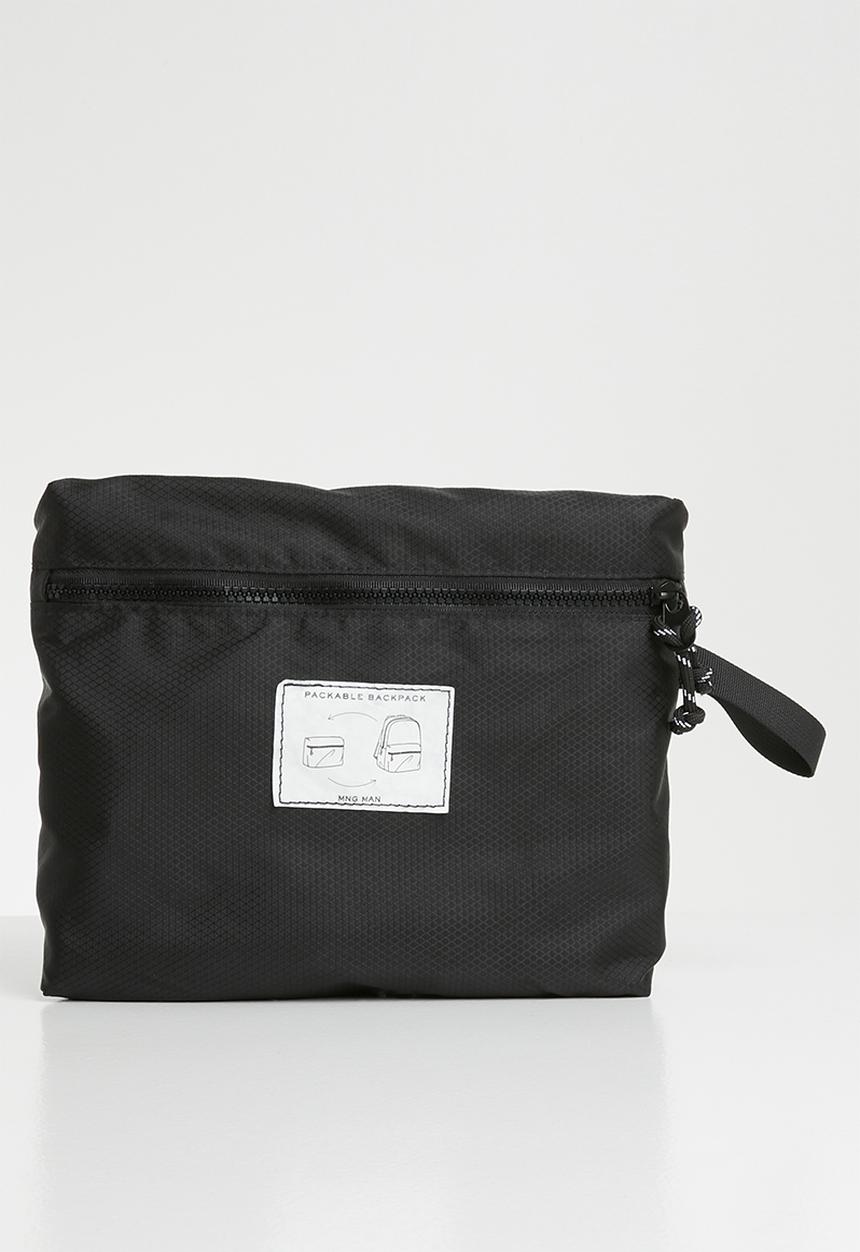 MANGO - Backpack packable - black