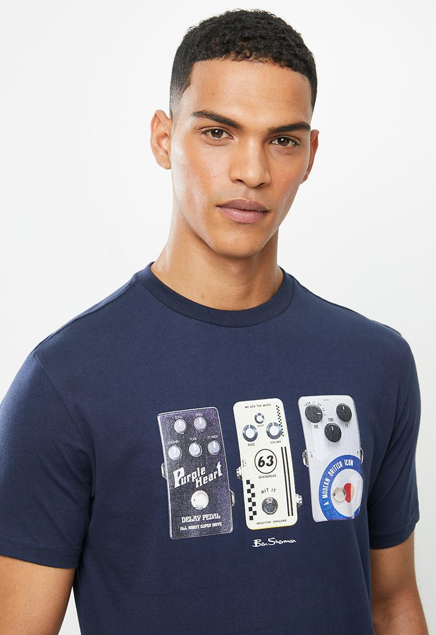 Ben Sherman - Music box tee - navy