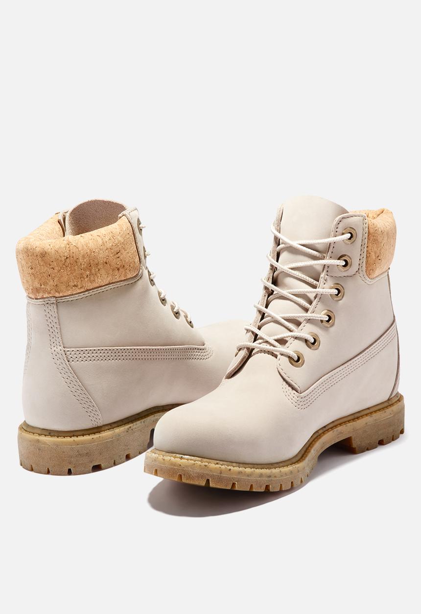 Timberland - 6in premium waterproof boot l/f- w - light taupe 