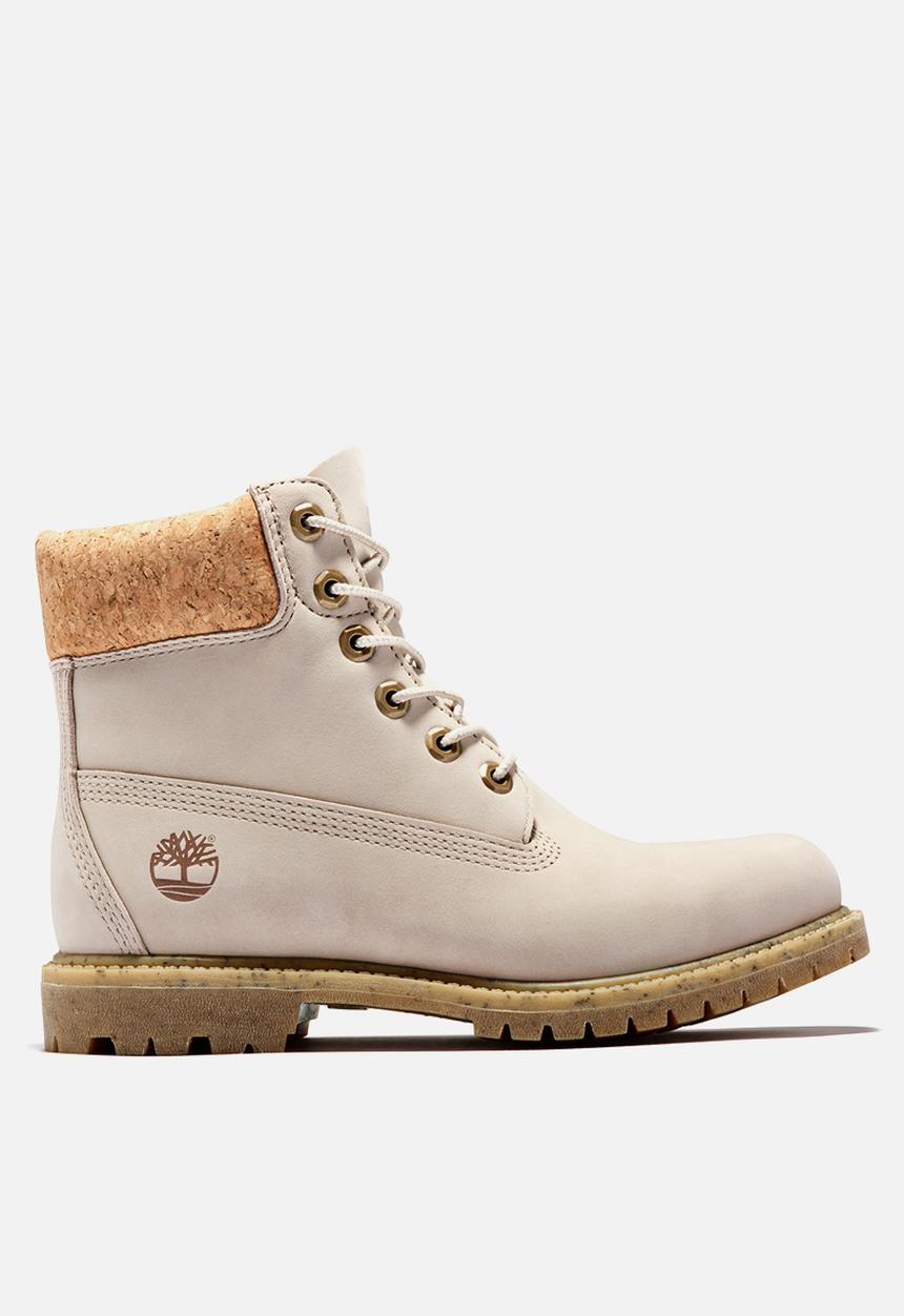 Timberland - 6in premium waterproof boot l/f- w - light taupe 