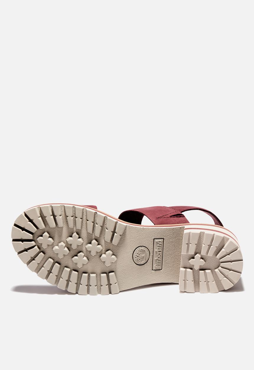 Timberland - Violet marsh 2-band sandal - burgundy 