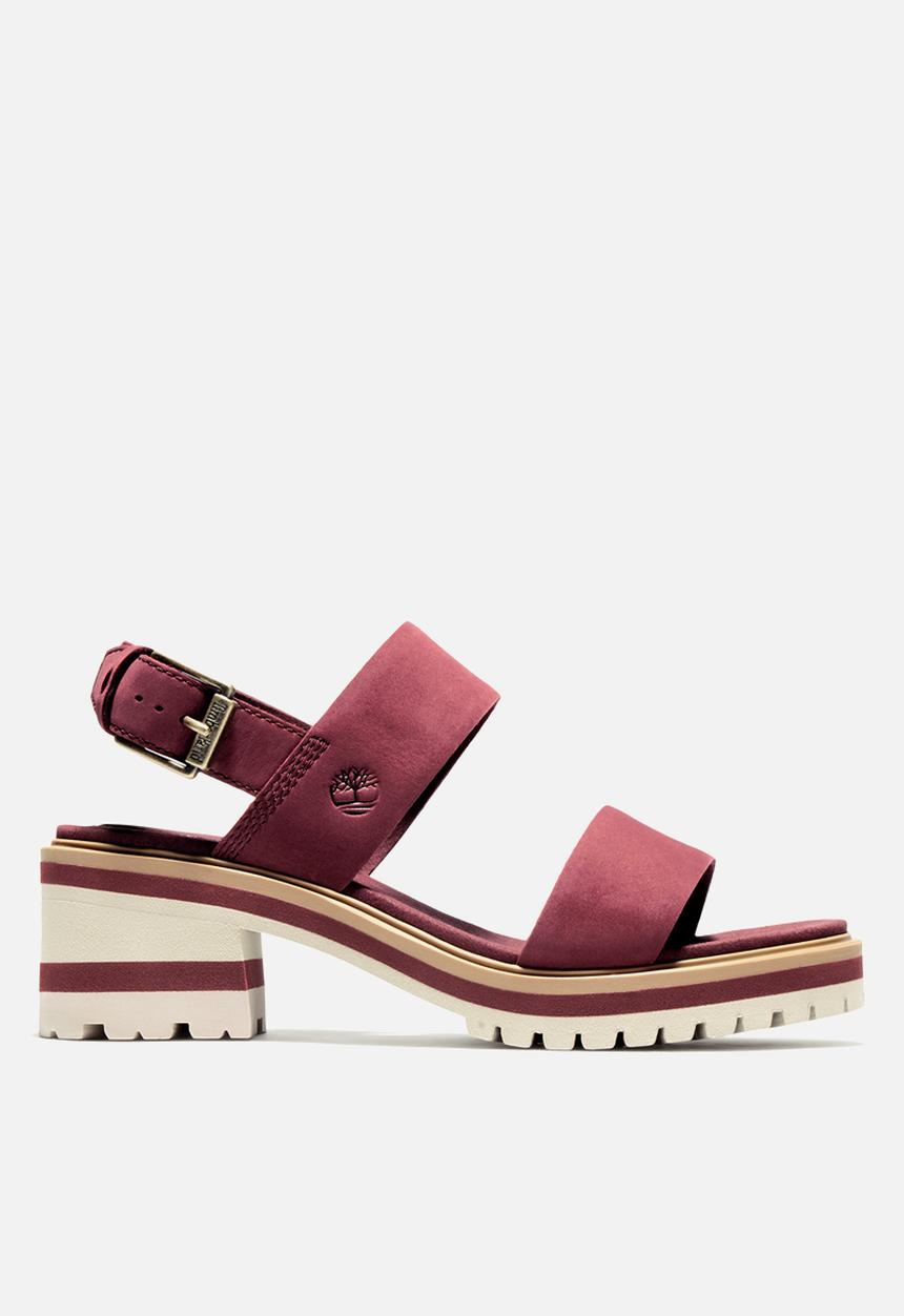 Timberland - Violet marsh 2-band sandal - burgundy 