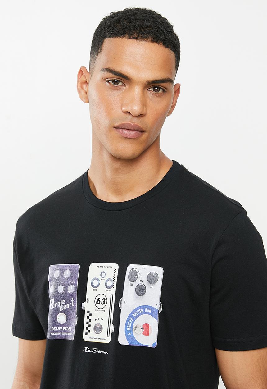 Ben Sherman - Music box tee - black