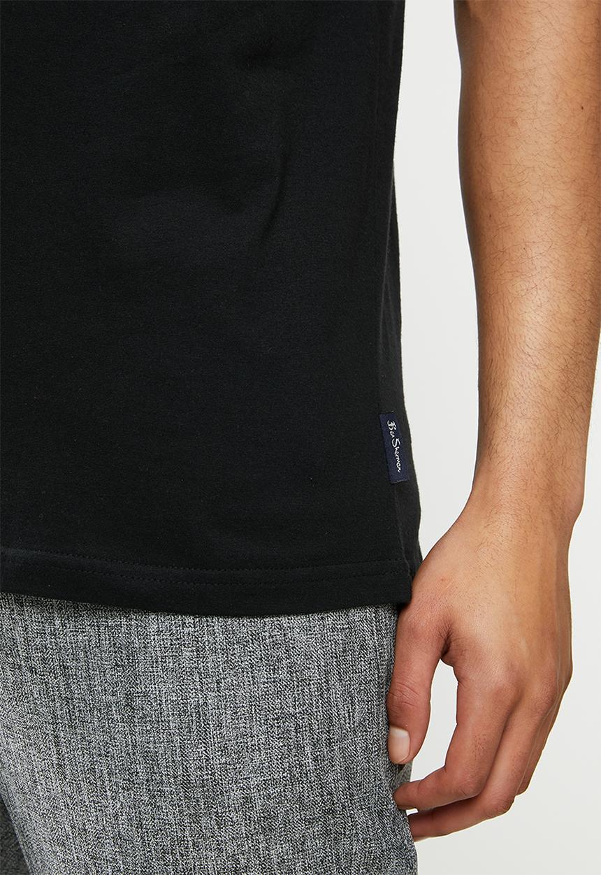 Ben Sherman - Music box tee - black