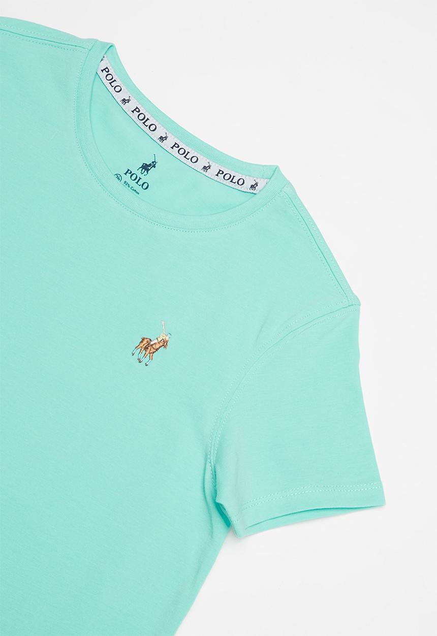 POLO - Girls kelly short sleeve tee - aqua