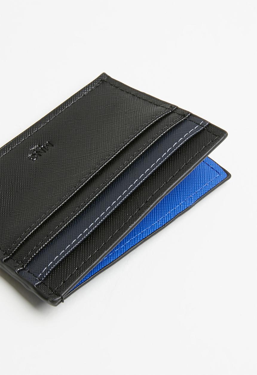 MANGO - Card holder colour - blue