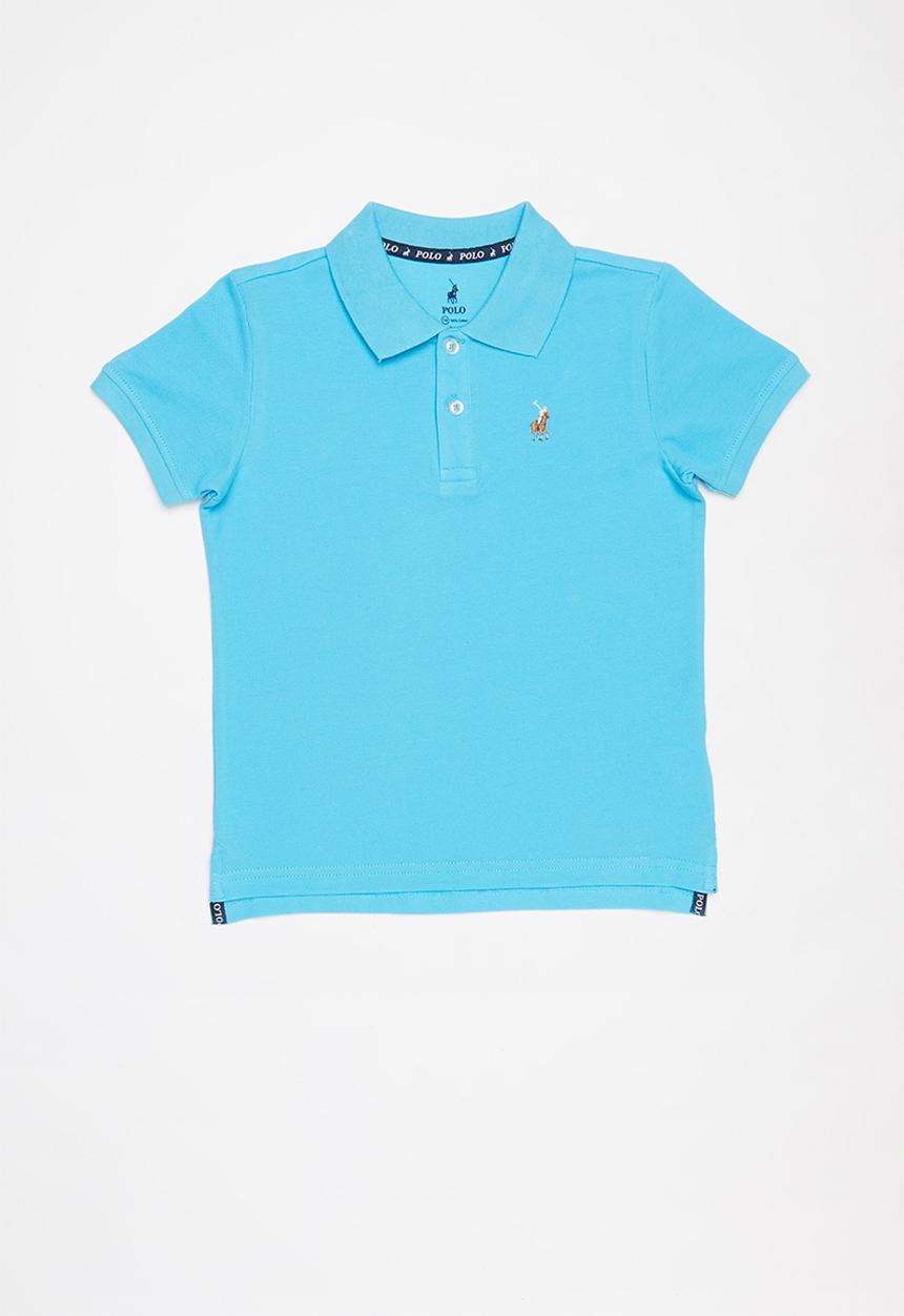 POLO - Boys austin short sleeve golfer - blue