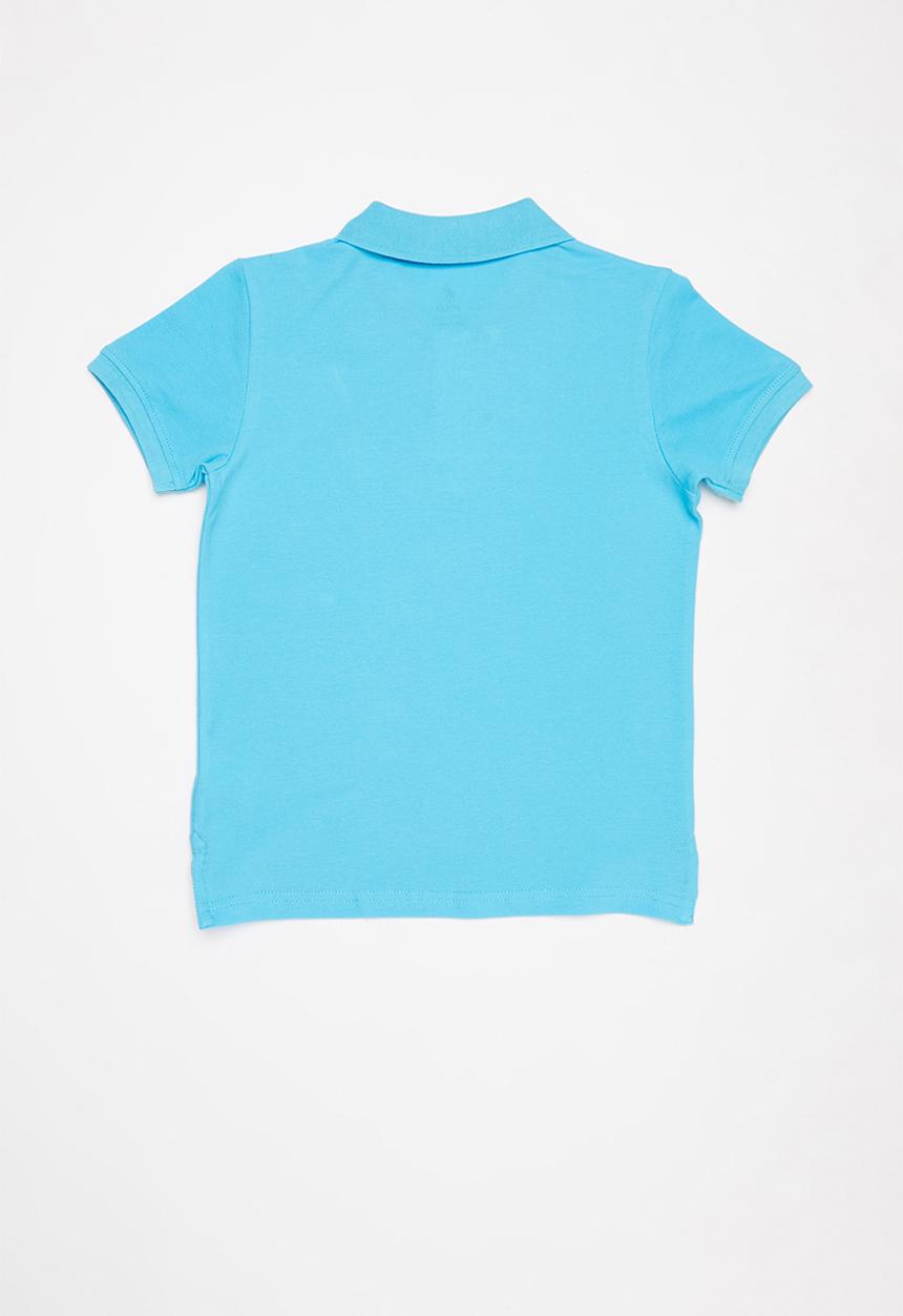 POLO - Boys austin short sleeve golfer - blue