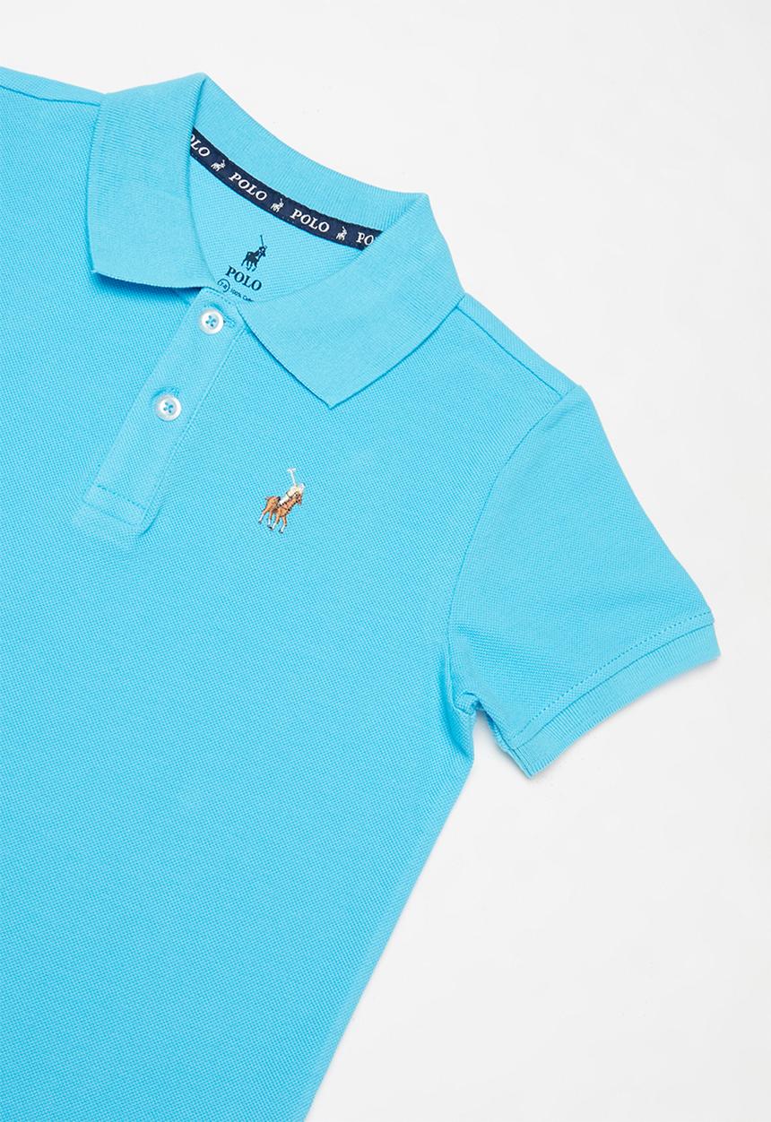 POLO - Boys austin short sleeve golfer - blue