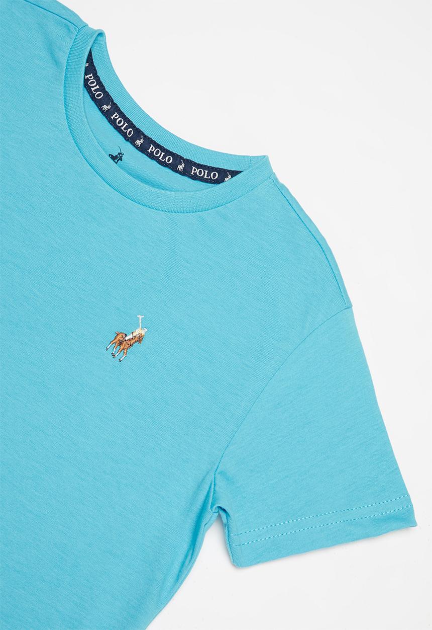 POLO - Boys rick short sleeve tee - blue