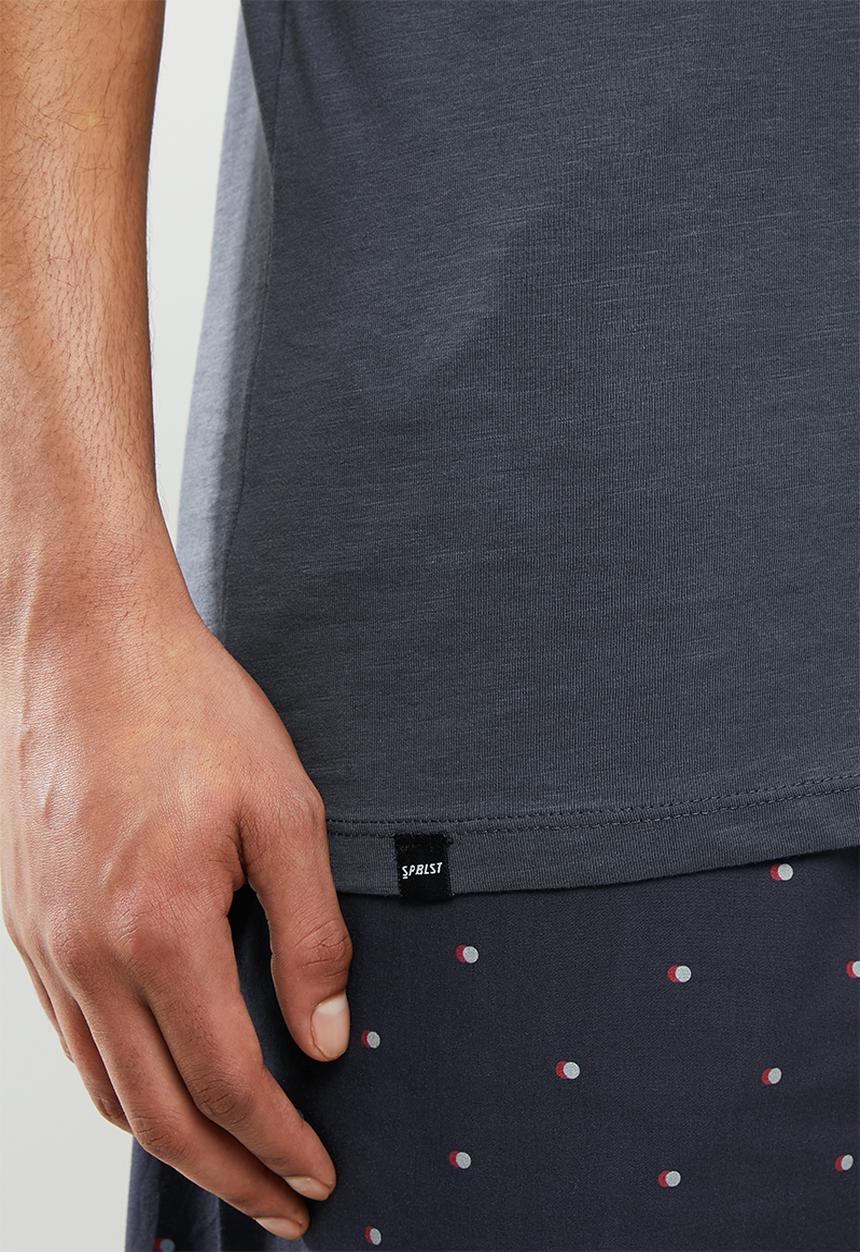Superbalist - Scoop neck tee & woven pants set - multi