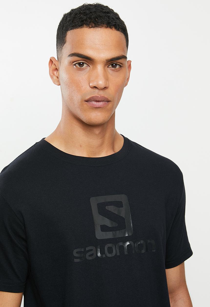 Salomon - Achieve ss tee m - black