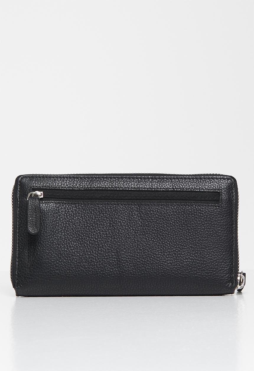 Pierre Cardin - Coco ladies zip around - black