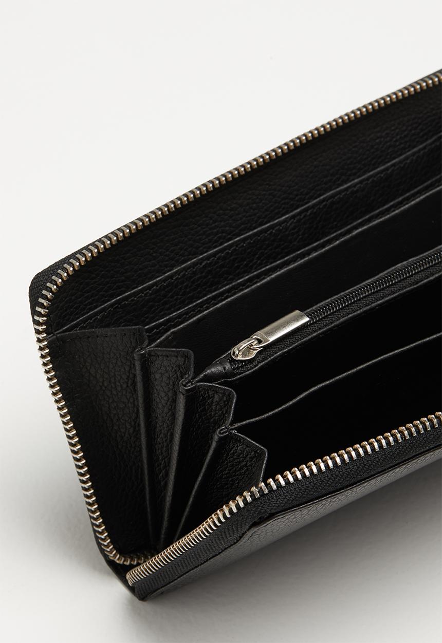 Pierre Cardin - Coco ladies zip around - black